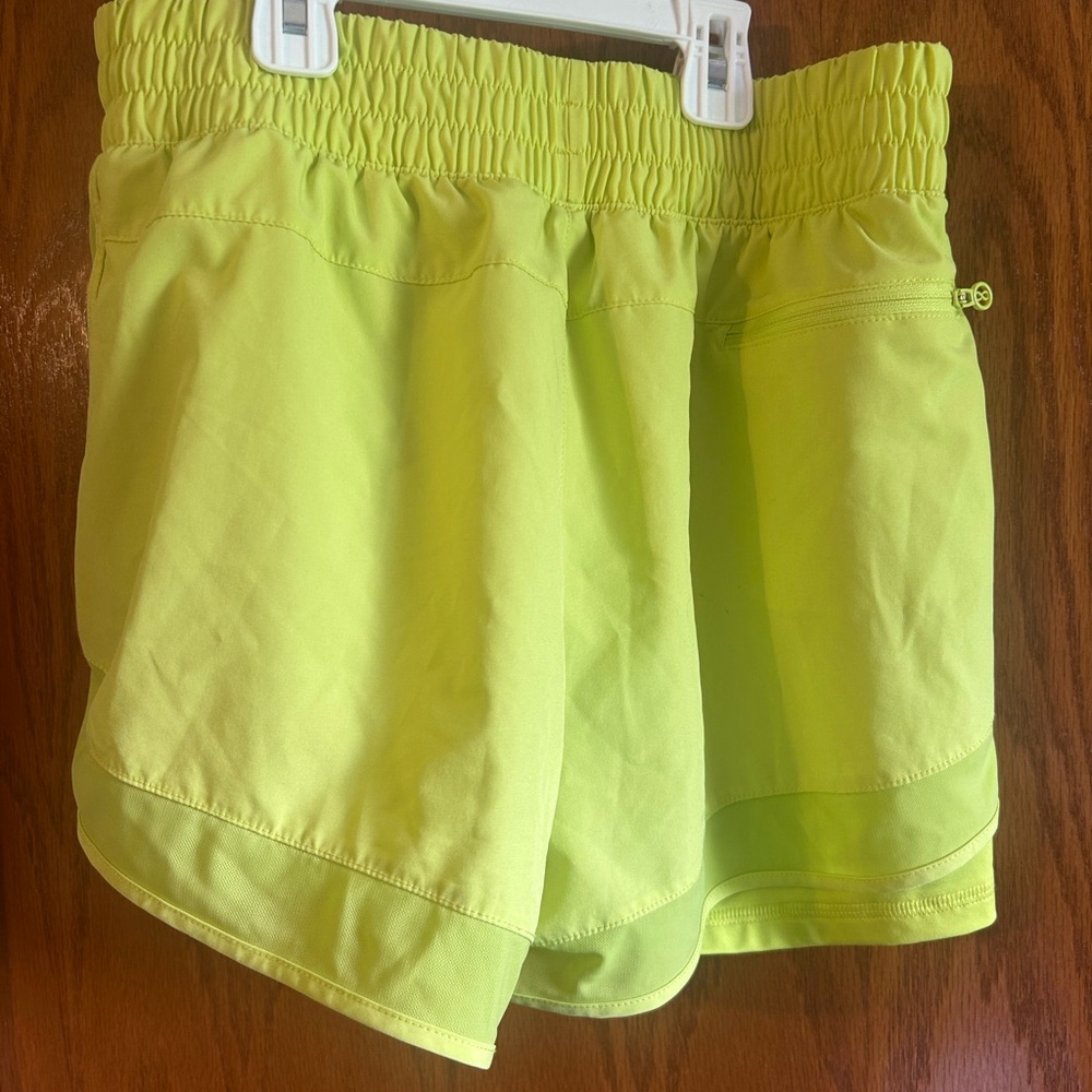 Layer 8 Green Athletic Shorts Elastic Waistband Lightweight